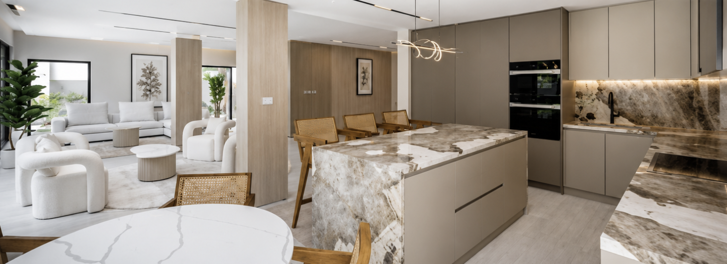 Kitchen interior detail